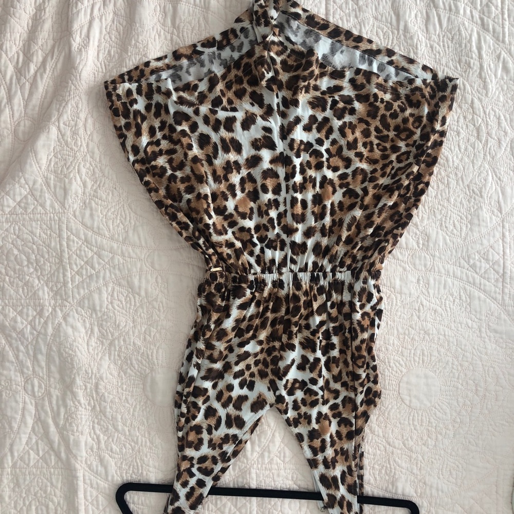 leopard print romper